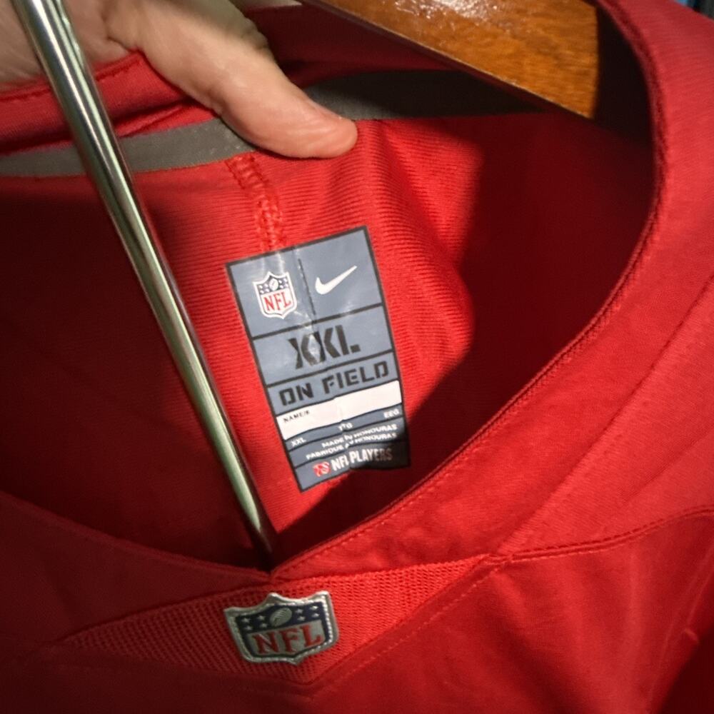 Sizes XXL 2XL Nike On Field San Francisco 49Ers McCaffrey Jersey - Picture 2 of 4